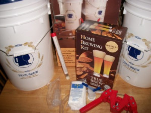 Basic Home Brew Beer Brewing Kit with 5-gallon India Pale Ale (IPA ...