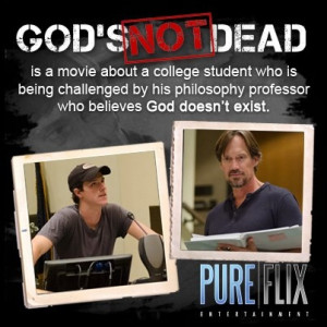 Can't wait for this movie to come out. God's Not Dead! Spring 2013.