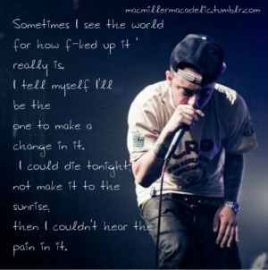 Mac Miller Song Quotes Picture