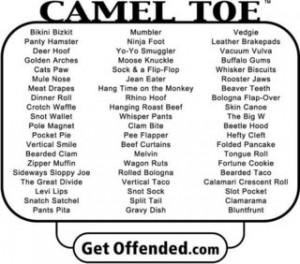 camel toe names Image