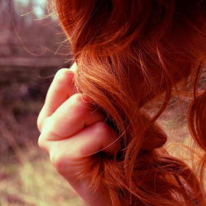 Ginger hair