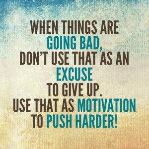Keep pushing! #motivation