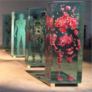 Psychogeographies by Dustin Yellin commissioned by the New York City ...