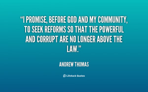 Quotes by Andrew Thomas
