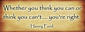 The secret and the law of attraction Henry FOrd quote 