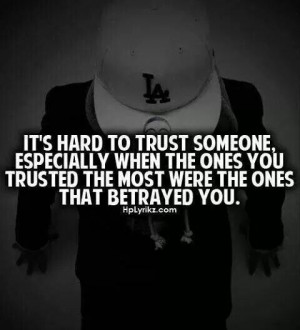 trust no one anymore.