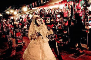 Dia De Los Muertos - Celebrata dal messicano - 1 novembre