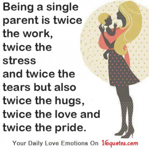 Being a Single Parent Is Twice The Work, Twice The Stress And Twice ...