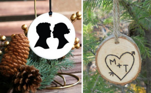Some other faves include these cute silhouette ornaments or a pretty ...