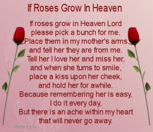 Want To Say..... Happy Birthday (In Heaven) To The Best Mother-In ...