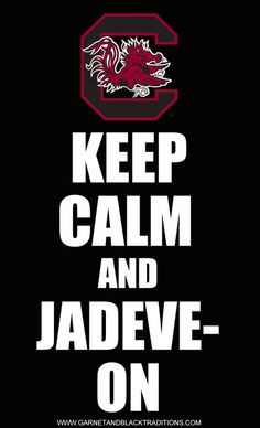 Keep Calm and Jadeveon #gamecocks #jadeveon #thehit #gamecocknation