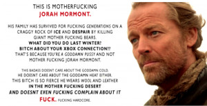 Motherfucking Jorah Mormont - game-of-thrones Fan Art