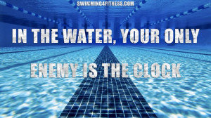 In the water, your only enemy is the clock.