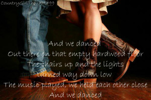 we danced brad paisley country song lyrics country song country ...
