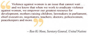 Quote from Ban Ki Moon
