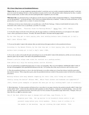 citing a website in a paper mla format