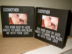 Personalized Godmother Godfather Godparent Gift Godparent Picture ...