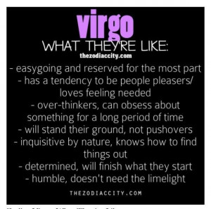 Virgo Personality Quotes
