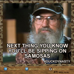 Sippin on Samosas with Uncle Si