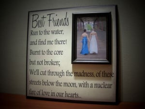 Best Friends Picture Frame Maid of Honor by YourPictureStory, $70.00