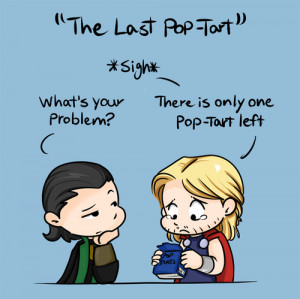 Thor and pop-tarts