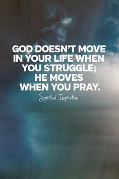 Whenever the insistence is on the point that God answers prayer, we ...