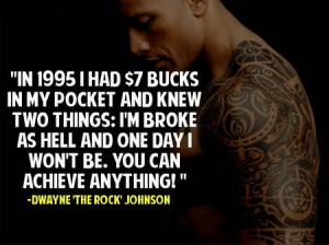 Inspirational Quote: Dywane ‘The Rock’ Johnson