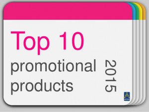 Top 10 promotional products 2015