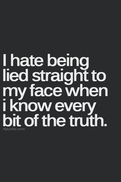 , Quotes About Hate People, Quotes About Two Face People, Quote Lie ...