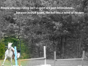 SOOO true! Quote about horseback riding, Rider is falling off. In this ...