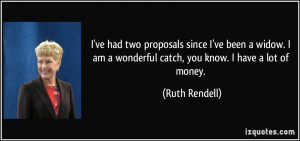 More Ruth Rendell Quotes