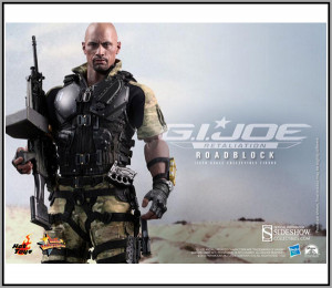 Toys Gi Joe Retaliation Dwayne Johson Roadblock 16 Scale 12 Figure ...