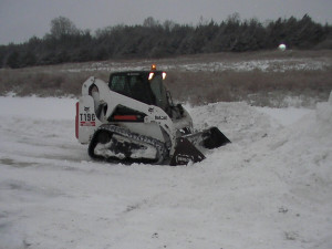 bobcat snow plow