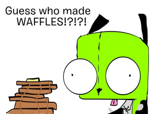 OMG I LOVE WAFFLES!!!
