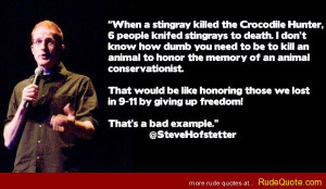 Steve Hofstetter – When a stingray killed the crocodile hunter…