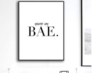 Quote Typographic Print - 