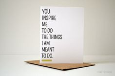 Inspirational. Thank You. Thanks. Teacher Card. Teacher Gift. Mentor ...