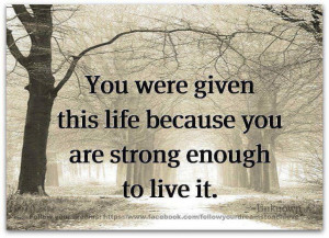 You are strong enough