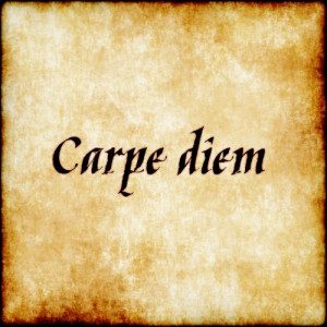 Carpe diem - Sieze the day #latin #phrase #quote #quotes - Follow us ...