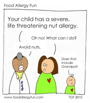 Food Allergy Fun Comic #3