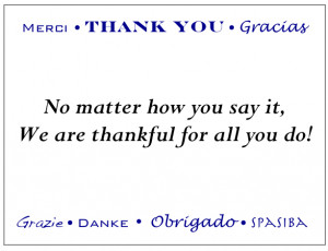 Thank You Quotes For Employees Worldwide thank you enclosure