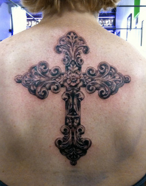 Cross Tattoo Design