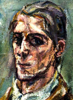 Oskar Kokoschka - self portrait