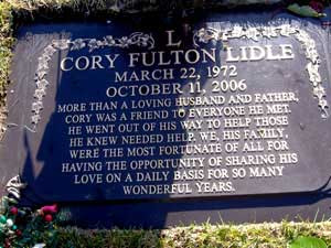 Cory Lidle Grave