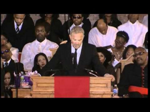 ... Kevin Costner's entire speech at the Whitney Houston funeral service