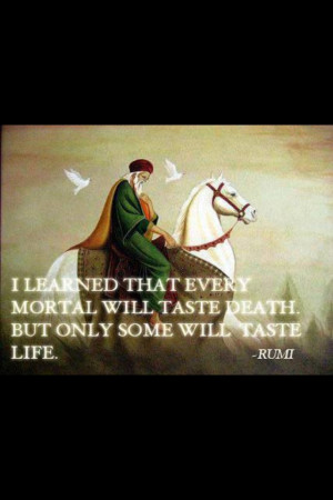 Rumi- Iranian Philosopher and poet
