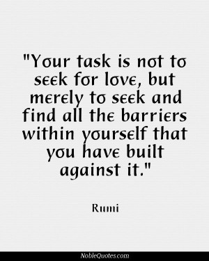 Rumi Quotes | http://noblequotes.com/