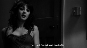 emily, emily flitch, love, naomi and emily, sick, skins, tired