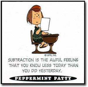 Peanuts Quotes - Peppermint Patty - peanuts Photo