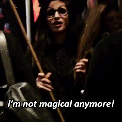 camila broke her broom at the haunted halloween party